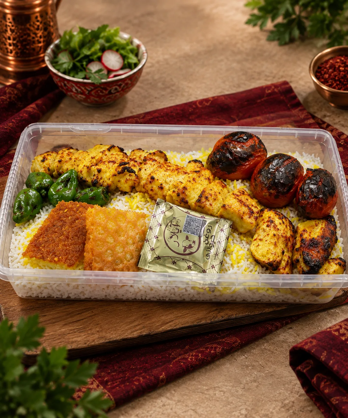 چلو جوجه کباب ویژه